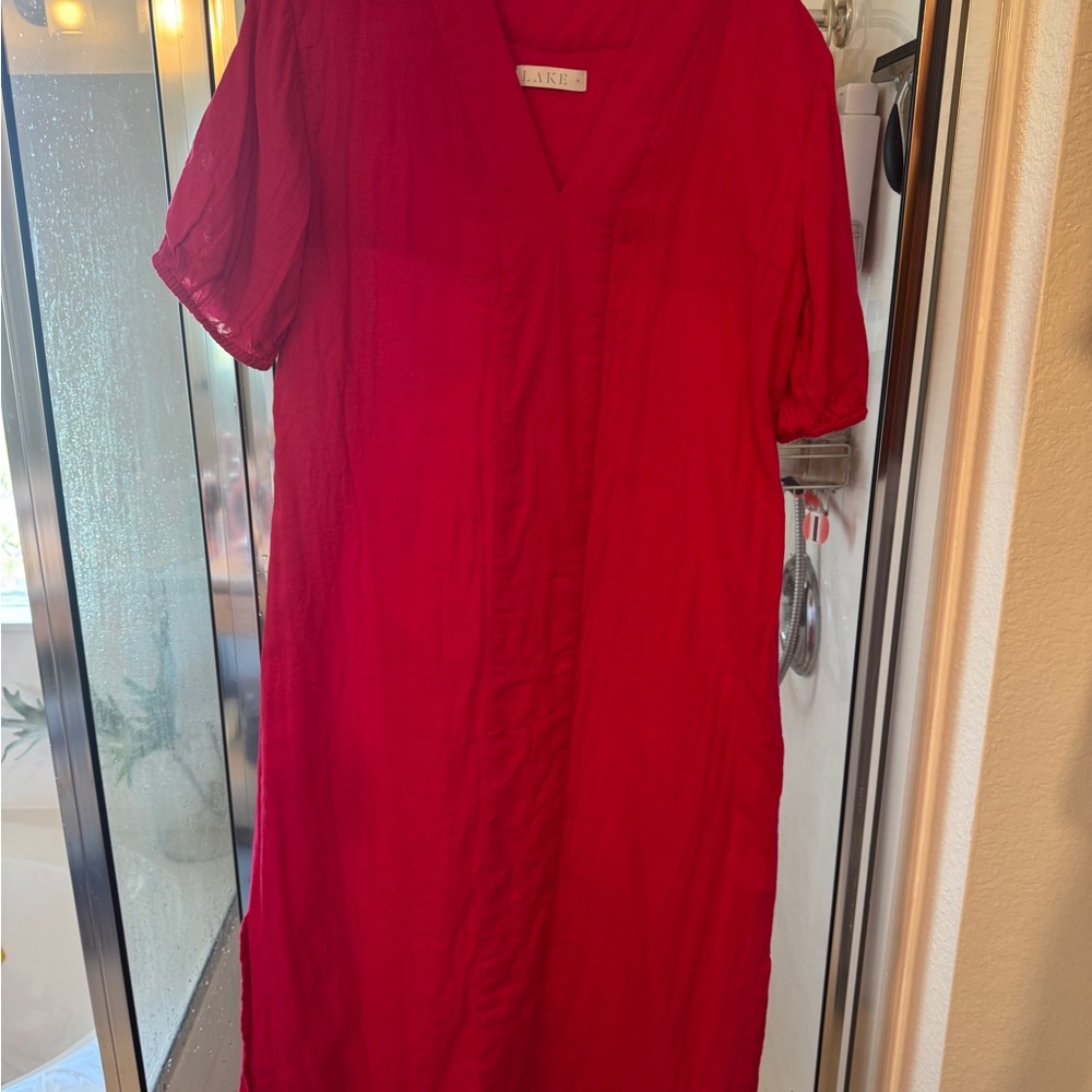 Lake Pajamas Pink Caftan